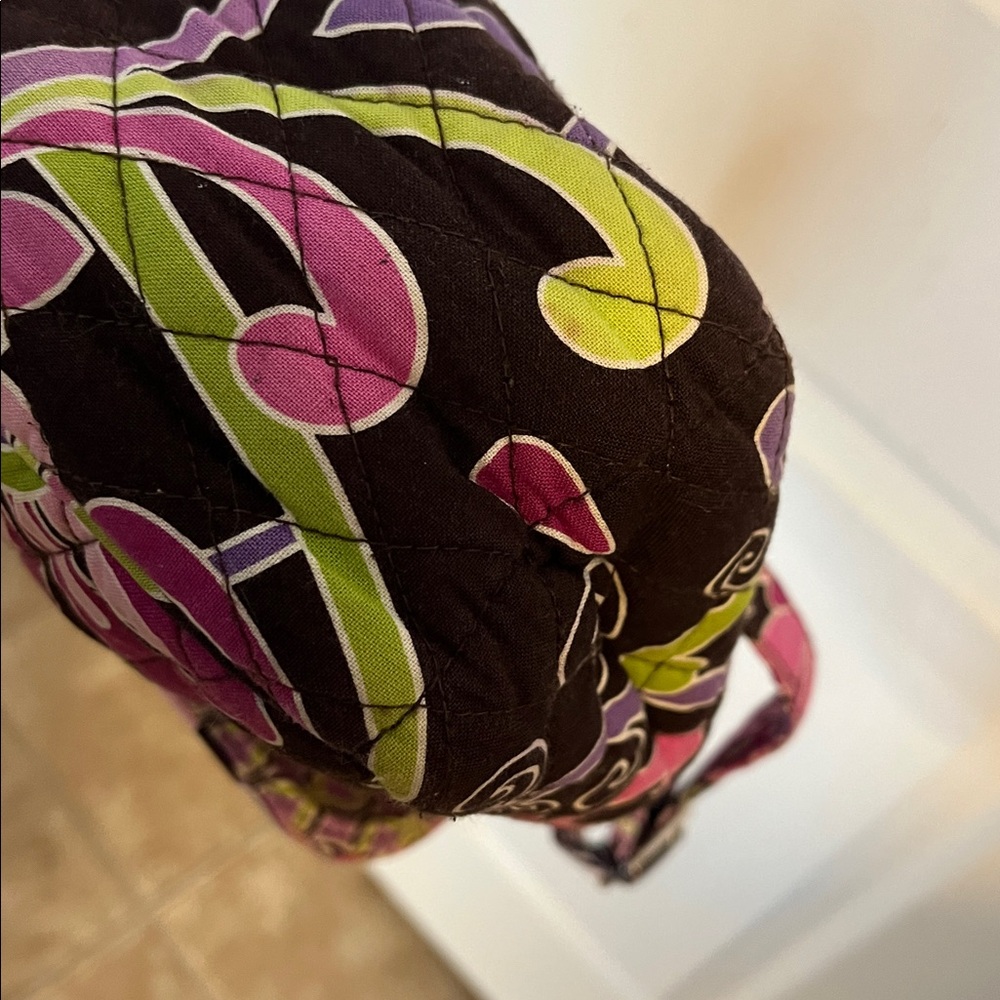 Vera Bradley Floral Patterned Backpack - Picture 8 of 10